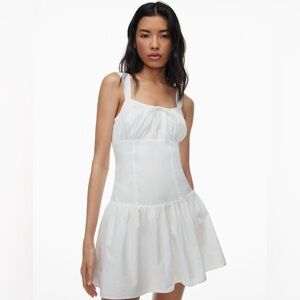 Aritzia Sunday Best Strudel Poplin Dress